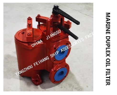 DUAL CRUDE OIL FILTER MODEL:FH-65A F7202 FUEL OIL SEPARATOR EXPORT