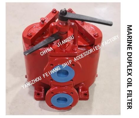 DUAL CRUDE OIL FILTER MODEL:FH-65A F7202 FUEL OIL SEPARATOR EXPORT