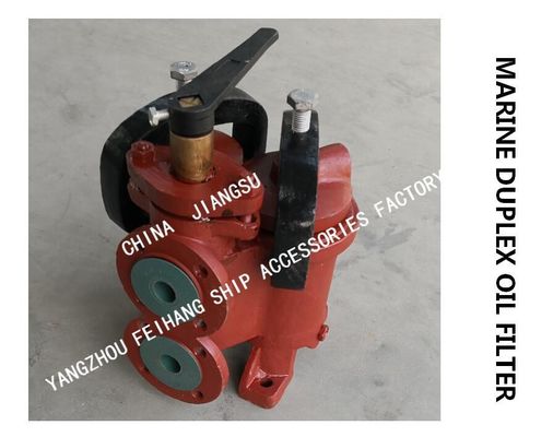 DUAL CRUDE OIL FILTER MODEL:FH-65A F7202 FUEL OIL SEPARATOR EXPORT