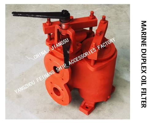 DUAL CRUDE OIL FILTER MODEL:FH-65A F7202 FUEL OIL SEPARATOR EXPORT