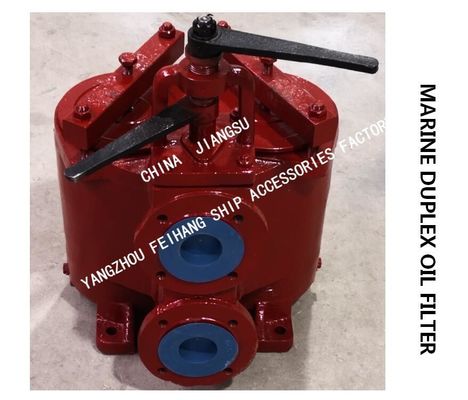 DUAL CRUDE OIL FILTER MODEL:FH-65A F7202 FUEL OIL SEPARATOR EXPORT