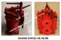 DOUBLE BARREL OIL FILTER, DUPLEX DUPLEX OIL FILTER FOR LUBRICATING OIL PRESS-IN PUMP MODEL: FH-65A JIS F7202