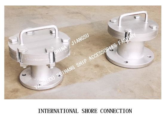 Q235-A CARBON STEEL GALVANIZED DOMESTIC SEWAGE DISCHARGE CONNECTOR, DOMESTIC SEWAGE INTERNATIONAL SHORE CONNECTION BS610