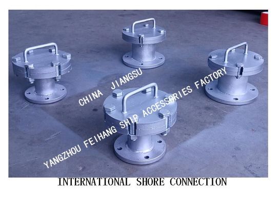 Q235-A CARBON STEEL GALVANIZED DOMESTIC SEWAGE DISCHARGE CONNECTOR, DOMESTIC SEWAGE INTERNATIONAL SHORE CONNECTION BS610