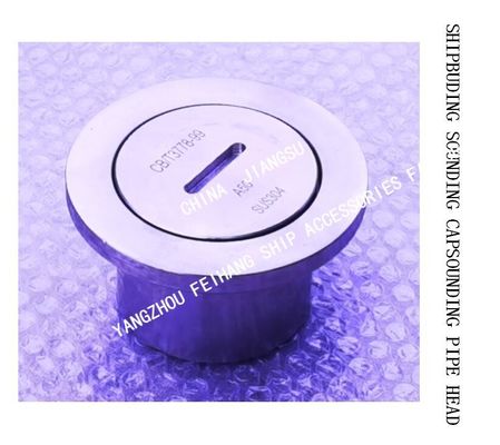 Stainless Steel 316L Sounding Injection Head  For Marine Fresh Water Tank Model: A50 CB/T3778-1999