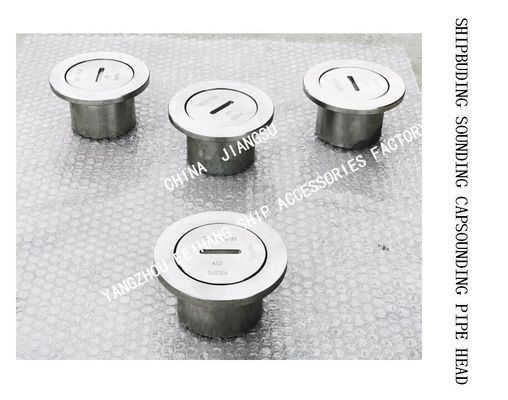 Stainless Steel 316L Sounding Injection Head  For Marine Fresh Water Tank Model: A50 CB/T3778-1999