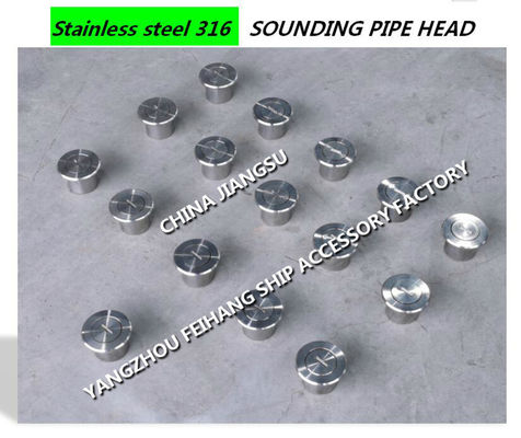 Stainless Steel 316L Sounding Injection Head  For Marine Fresh Water Tank Model: A50 CB/T3778-1999