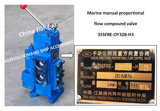 35SFRE Manual Proportional Flow Compound Valve Selection Table-Yangzhou Feihang Ship Accessories Factory