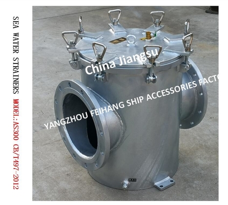 AS300 Auxiliary Sea Water Pump Imported Coarse Water Filter, Suction Coarse Water Filter CB/T497-2012