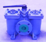 PN16 Diesel Oil Separator Imported Double Oil Filter AS16050-0.16/0.09 CB/T425-94 Filtration Accuracy: 0.16/0.09