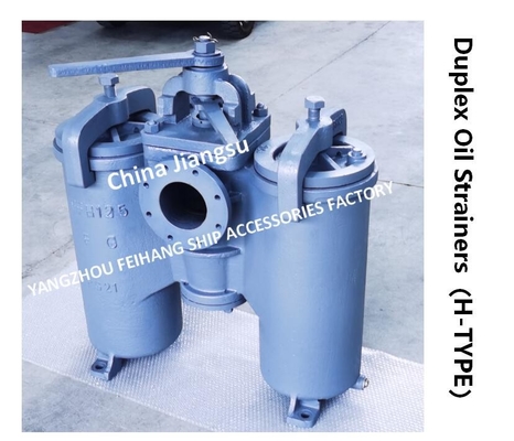 MODEL：5K-125A H-TYPE JIS F7208 LIGHT DIESEL OIL TRANSFER PUMP DUAL CRUDE OIL FILTER, OIL PURIFIER OUTLET DUAL OIL FILTER