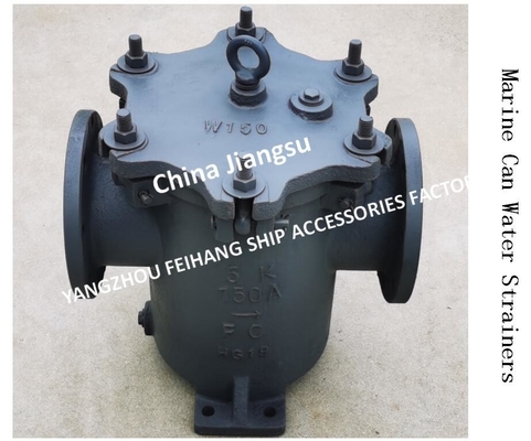 CYLINDRICAL WATER FILTER-MARINE CYLINDRICAL WATER FILTER BUCKET CYLINDRICAL SEAWATER FILTER-FLANGE CAST IRON CYLINDRICAL