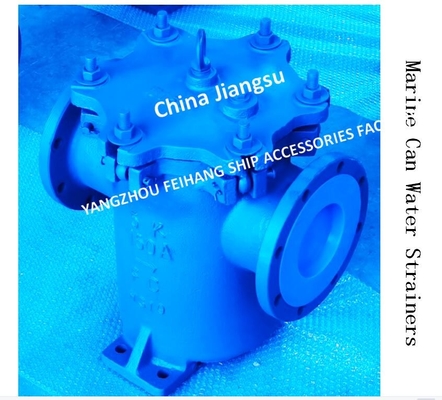 CYLINDRICAL WATER FILTER-MARINE CYLINDRICAL WATER FILTER BUCKET CYLINDRICAL SEAWATER FILTER-FLANGE CAST IRON CYLINDRICAL