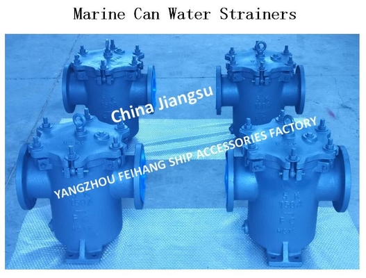 IMPA872009 CAN WATER STRAINERS SEA WATER FILTER FOR MARINE SUBMARINE DOOR STRAIGHT- JIS F7121-5K-150