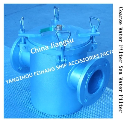 Sea Water Filter, Suction Coarse Water Filter AS100 CB/T497-1994 For Main Sea Water Pump Imported