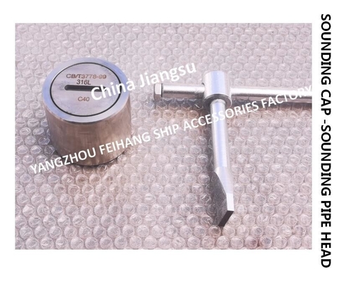 Stainless Steel 316L-Sewage Treatment Tank Depth Sounding Injection Head C40 CB/T3778-1999