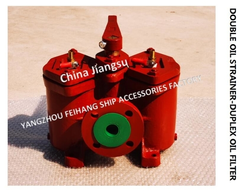 DUPLEX OIL FILTER-CAST IRON DUPLEX CRUDE OIL FILTER-DUPLEX FUEL FILTER AS16025 CB/T425-1994