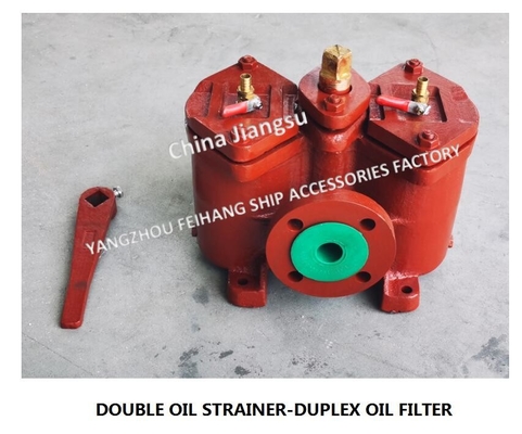 DUPLEX OIL FILTER-CAST IRON DUPLEX CRUDE OIL FILTER-DUPLEX FUEL FILTER AS16025 CB/T425-1994