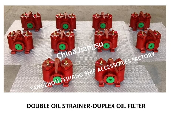 DUPLEX OIL FILTER-CAST IRON DUPLEX CRUDE OIL FILTER-DUPLEX FUEL FILTER AS16025 CB/T425-1994