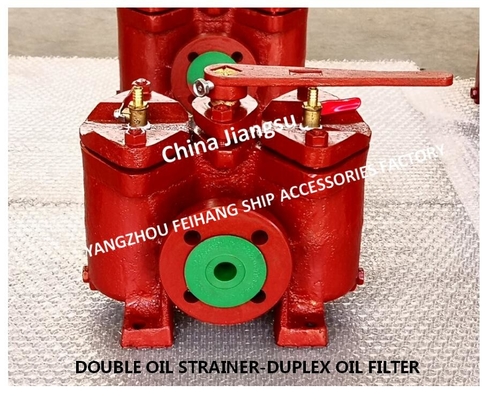 DUPLEX OIL FILTER-CAST IRON DUPLEX CRUDE OIL FILTER-DUPLEX FUEL FILTER AS16025 CB/T425-1994