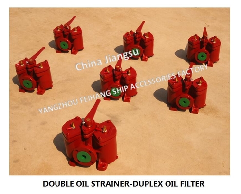 MODEL- AS32 CB/T425-1994 Duplex Oil Filter-Cast Iron Duplex Crude Oil Filter-Duplex Fuel Filter