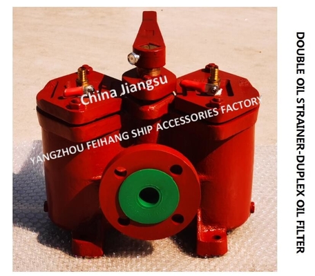 MODEL- AS32 CB/T425-1994 Duplex Oil Filter-Cast Iron Duplex Crude Oil Filter-Duplex Fuel Filter