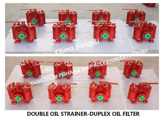 DUPLEX STRAINER For FUEL OIL PUMP SUCTION FILTER  Model-AS32-0.75/0.26 CB425YZFH2Y/AS-40-00