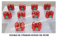 DUPLEX OIL STRAINER FOR LUBE OIL PUMP MODEL-MODEL:AS32-0.40/0.22 CB/T425-94