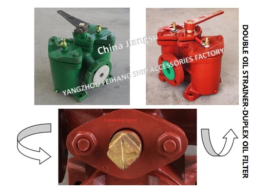 Fuel Oil Separator Imported Double Crude Oil Filter MODEL-A40-0.16/0.09 CB/T425-94