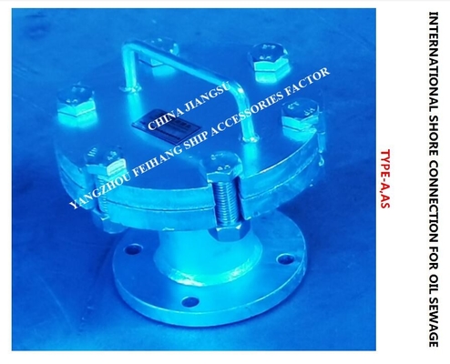 International shore connection - oil sewage shore connection -73/78 anti-pollution convention - prevention of domestic s