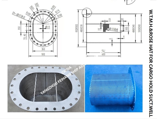 CARGO HOLD ROSE CAP - CARGO HOLD SUCTION FILTER BOX FH-W500RS