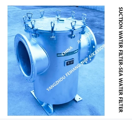 Marine Can Water Filters - Straight-Through Suction Sea Water Filter AS400 CB/T497-2012 Durable and easy to operate