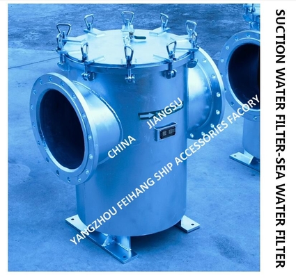 Coarse Water Filter, Straight-Through Sea water Filter For Main Seawater Pump Imported  ZMS-A400 CB/T497-2012