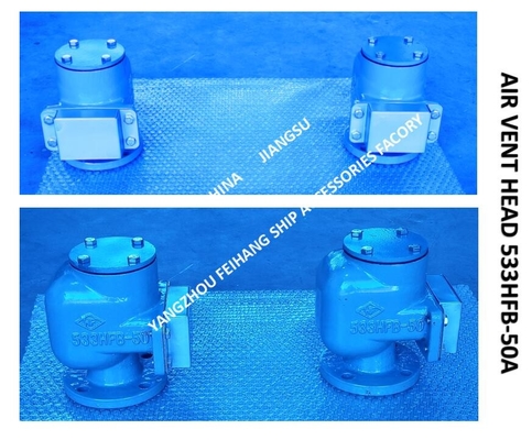 The Composition Of The Pontoon Type Oil And Water Tank Air Pipe Head And The Oil Tank Breathable Cap Model-533HFB-50A