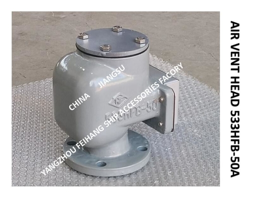 Air Pipe Head FOR FPT Cabin Pontoon Type Oil Tank Model： 533HFO-50A, Water Tank Air Permeable Pipe Head 533HFB-50A