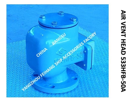 Air Pipe Head FOR FPT Cabin Pontoon Type Oil Tank Model： 533HFO-50A, Water Tank Air Permeable Pipe Head 533HFB-50A