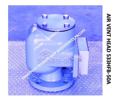 Model：533HFB-50A Freshwater Tank Pontoon Type Air Cap, Water Tank Pontoon Type Air Pipe Head 533HFB-50A