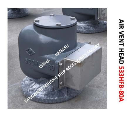 Marine Air Duct Head Model:533HFB-80A, Marine Breathable Cap Model: 533HFB-80A