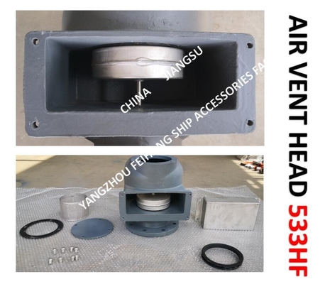 AIR PIPE HEAD FOR BILGE WATER TANK MODEL:533HFB-125A CB/T3594-94