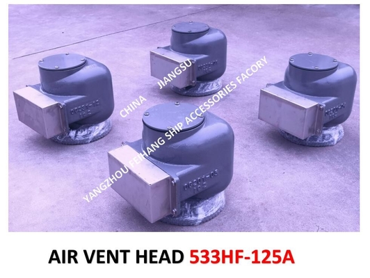 AIR PIPE HEAD FOR BILGE WATER TANK MODEL:533HFB-125A CB/T3594-94