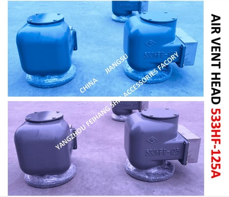 AIR PIPE HEAD FOR BILGE WATER TANK MODEL:533HFB-125A CB/T3594-94