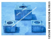JIS F7206-1998 Marine Stainless Steel Plate Bilge Water Filter Box FH-150A