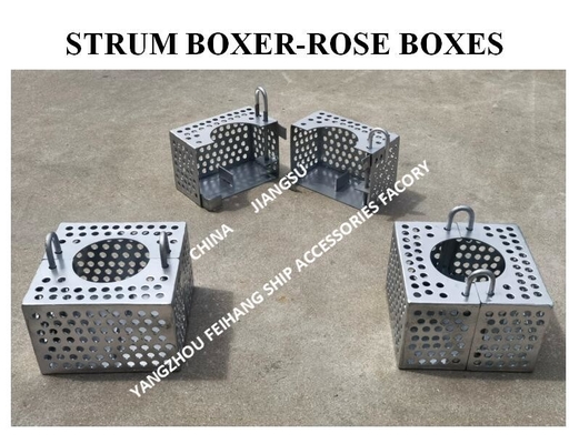 Marine stainless steel bilge water filter box, stainless steel rose box FH-80A JIS F7206-1998