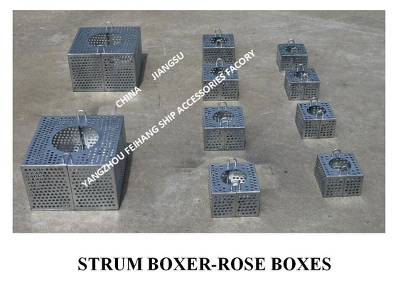 Marine stainless steel bilge water filter box, stainless steel rose box FH-80A JIS F7206-1998