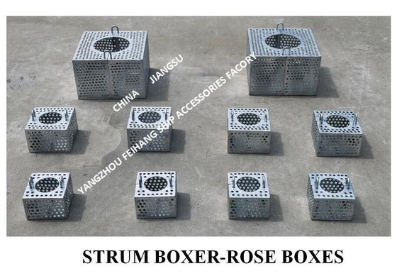 Marine stainless steel bilge water filter box, stainless steel rose box FH-80A JIS F7206-1998