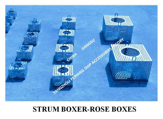 Marine stainless steel bilge water filter box, stainless steel rose box FH-80A JIS F7206-1998