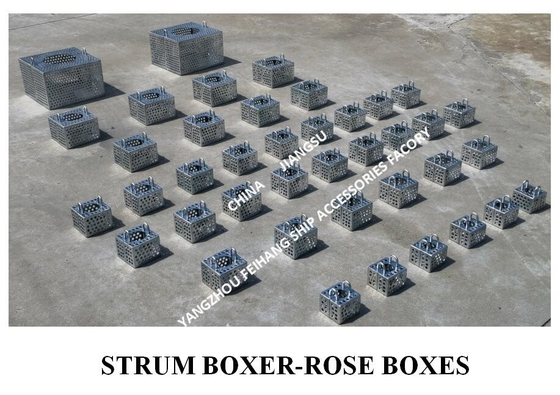 Marine stainless steel bilge water filter box, stainless steel rose box FH-80A JIS F7206-1998