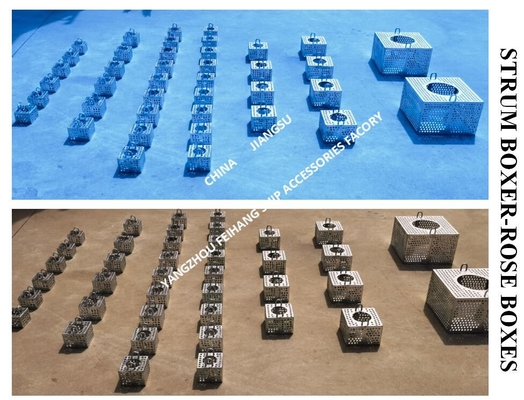 FILTER BOXES FOR BALLAST TANK  FH-150A  JIS F7206-SUCTION-ROSE BOX STRAINERS  STRUM BOXES