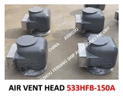 AIR PIPE HEAD FOR FRESHWATER TANK MODEL:533HFB-150A  MATERIAL:BODY DUCTILE IRON, INTERIOR PARTS STAINLESS