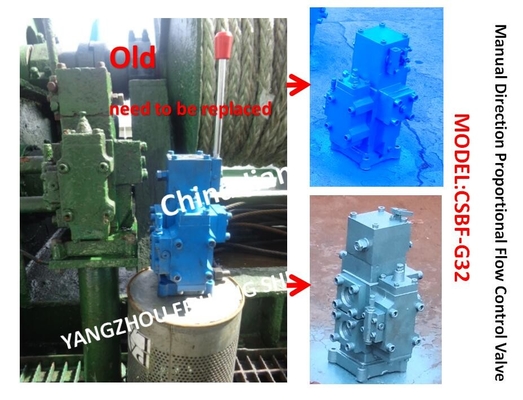 Marine Windlass Manual Proportional Flow Valve MODEL-CSBF-G32